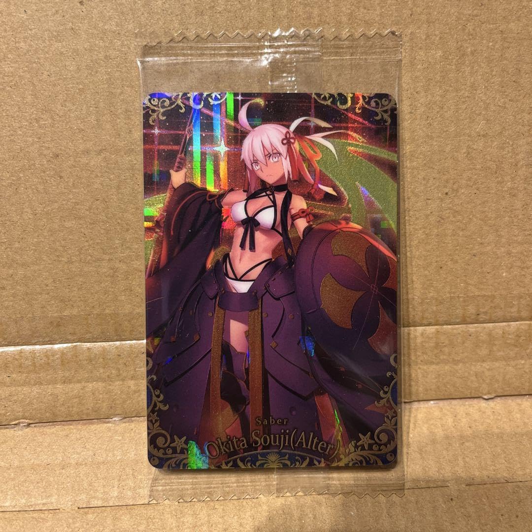 Amazon.co.jp: FGO カード ウエハース オルタ 沖田総司 SR ホロ